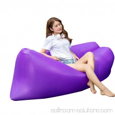 Inflatable Air Bag Sofa Lounge Sleeping bag Camping Bed Outdoor Beach Couch